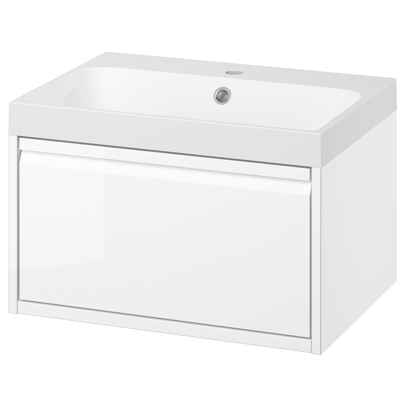 ÄNGSJÖN / BACKSJÖN wash-stnd w drawer/wash-basin, 60.2x38.8x47.5 cm