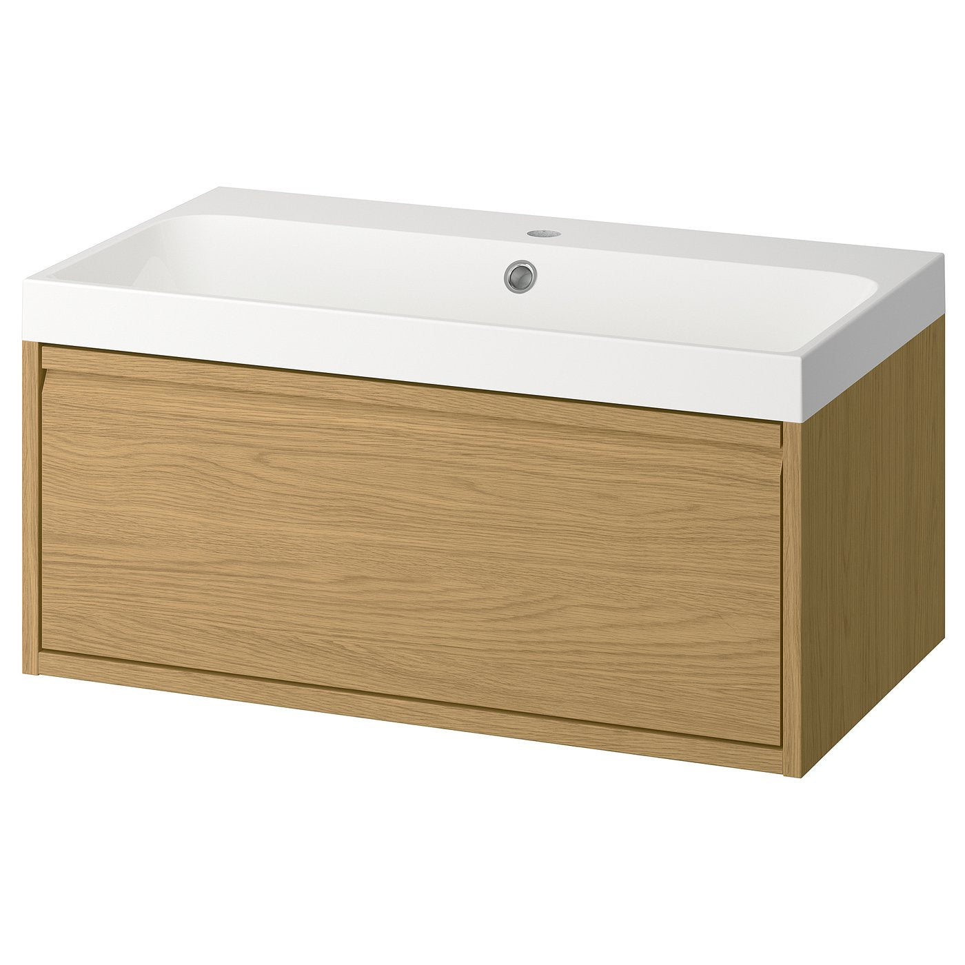 ÄNGSJÖN / BACKSJÖN wash-stnd w drawer/wash-basin, 80.2x38.8x47.5 cm
