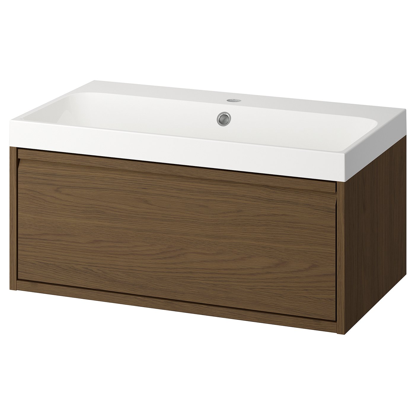 ÄNGSJÖN / BACKSJÖN wash-stnd w drawer/wash-basin, 80.2x38.8x47.5 cm