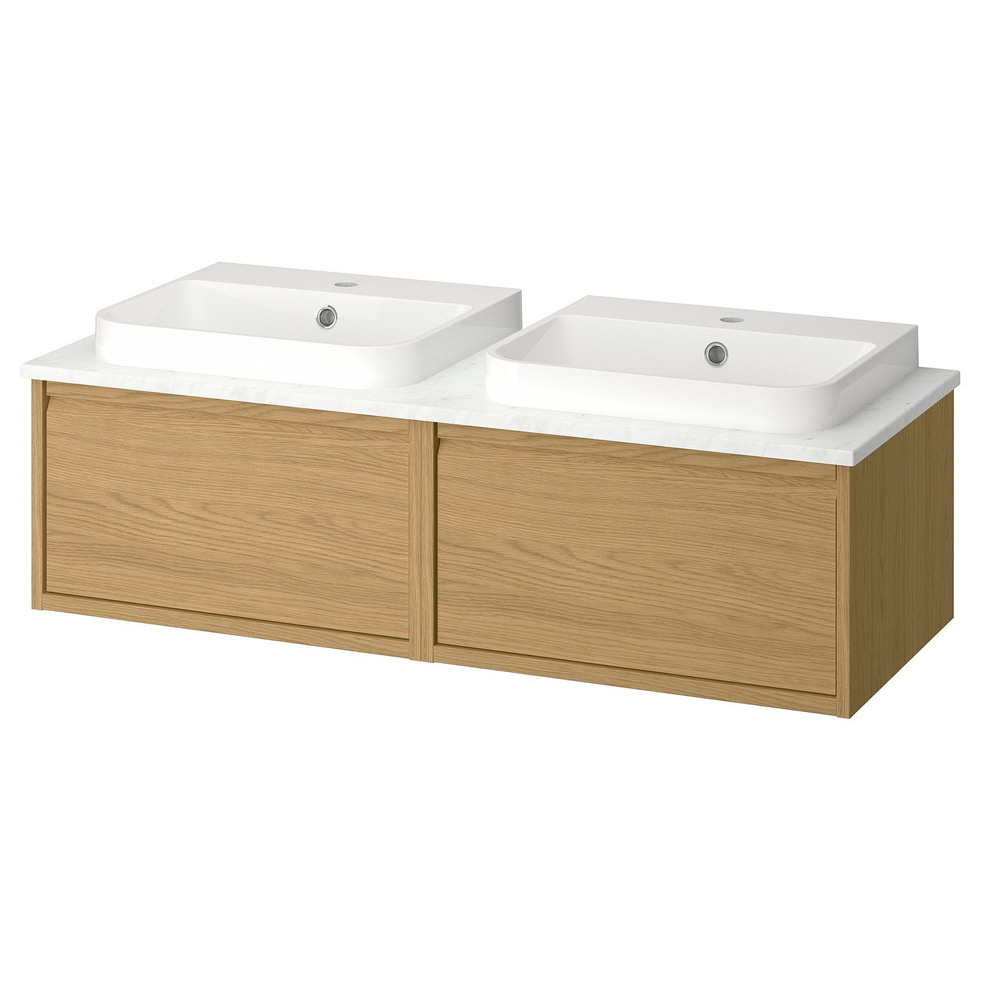 ÄNGSJÖN / BACKSJÖN wash-stand/wash-basins, 122.0x40.8x49.0 cm