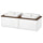 ÄNGSJÖN / BACKSJÖN wash-stand/wash-basins, 122.0x40.8x49.0 cm