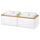 ÄNGSJÖN / BACKSJÖN wash-stand/wash-basins, 122.0x40.8x49.0 cm