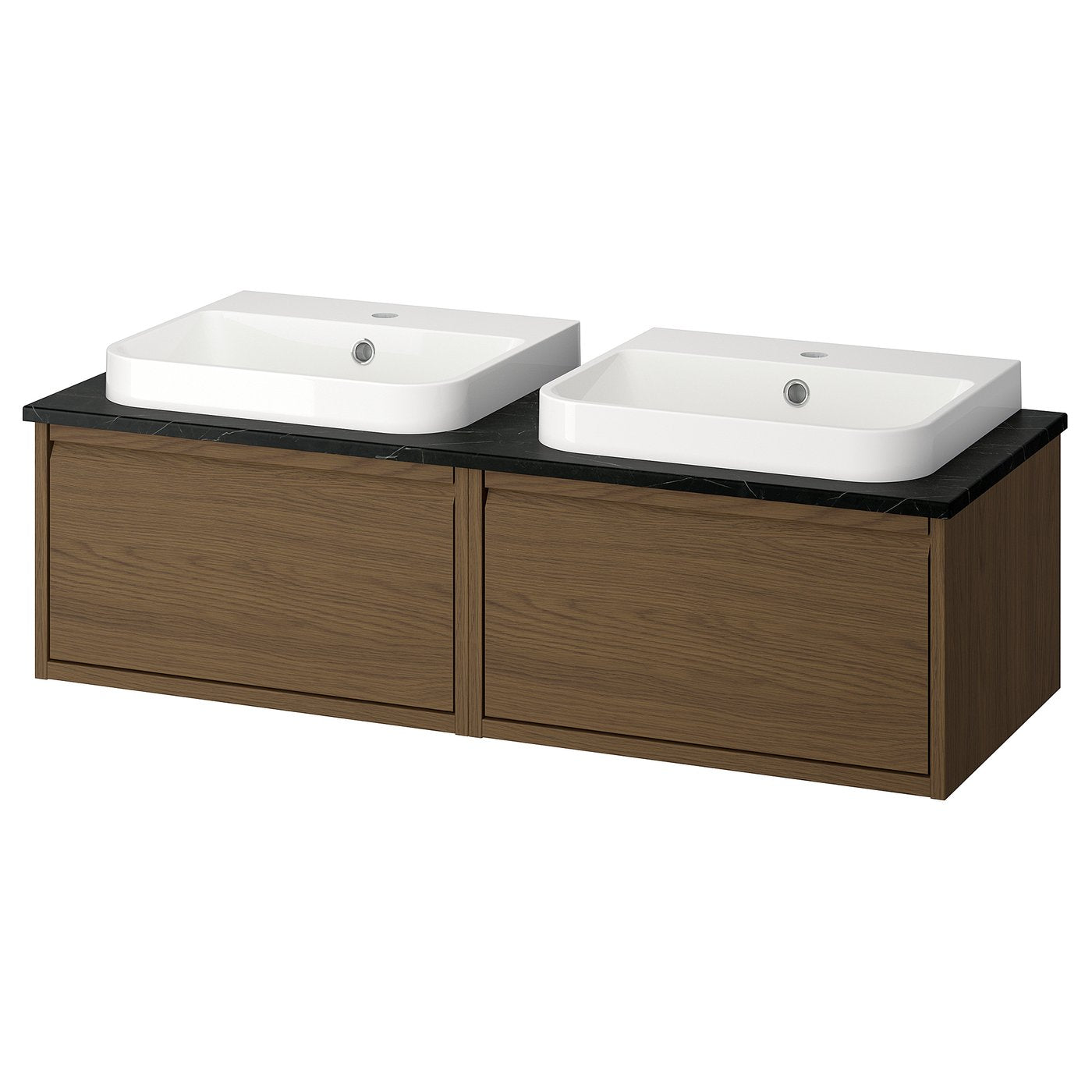 ÄNGSJÖN / BACKSJÖN wash-stand/wash-basins, 122.0x40.8x49.0 cm