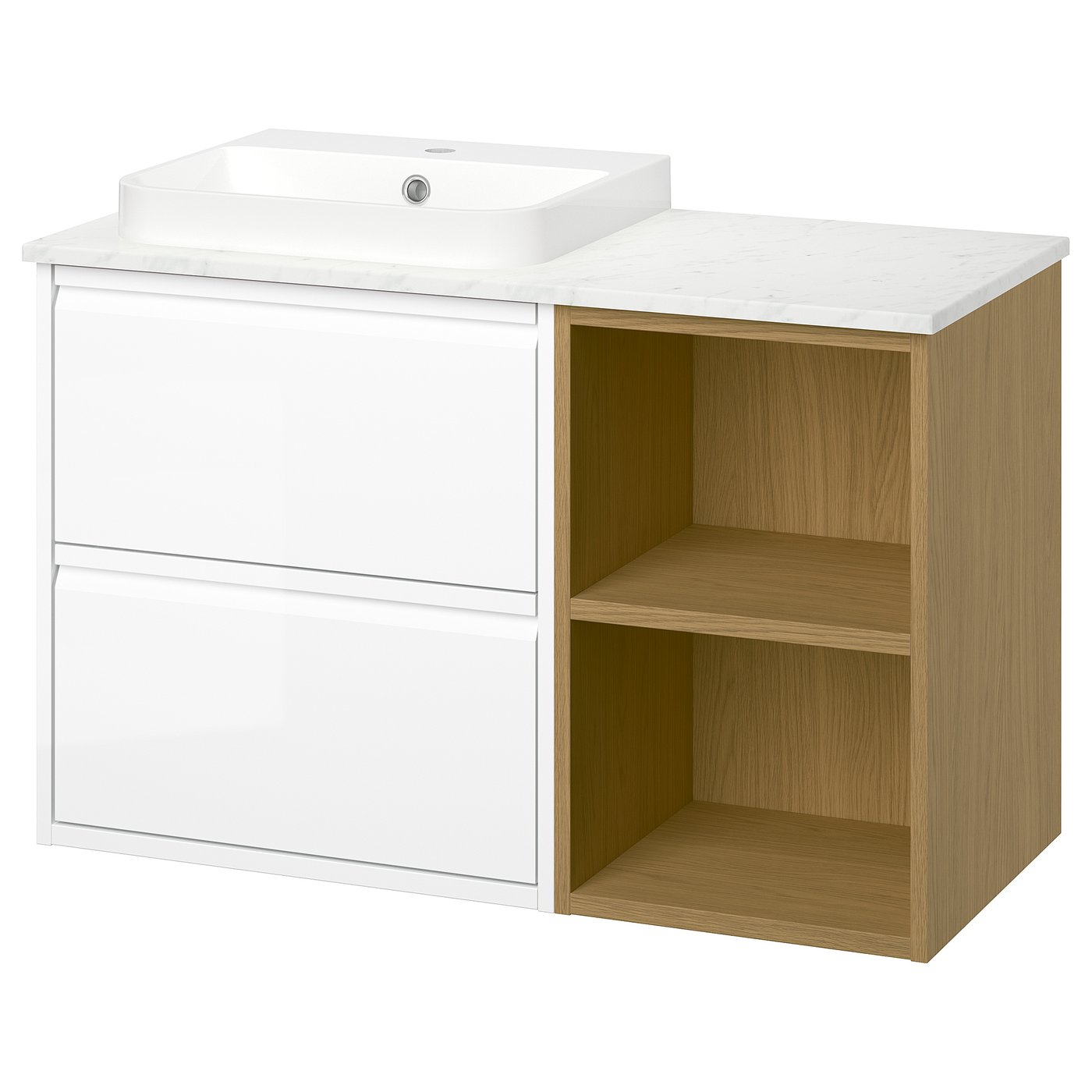 ÄNGSJÖN / BACKSJÖN wash-stand/wash-basin, 102.0x70.8x49.0 cm
