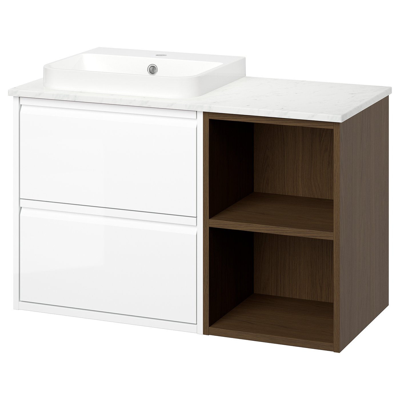 ÄNGSJÖN / BACKSJÖN wash-stand/wash-basin, 102.0x70.8x49.0 cm