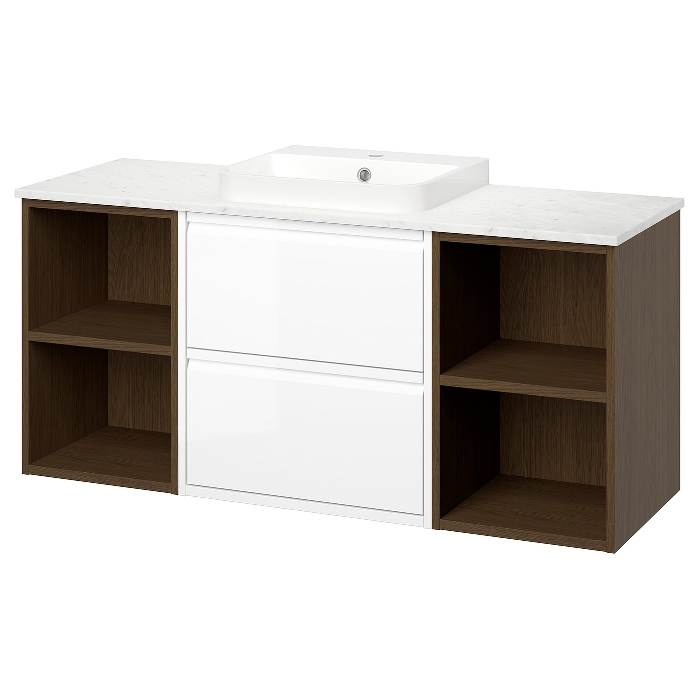 ÄNGSJÖN / BACKSJÖN wash-stand/wash-basin, 142.0x70.8x49.0 cm