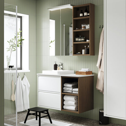 ÄNGSJÖN / BACKSJÖN wash-stand/wash-basin, 102.0x70.8x49.0 cm
