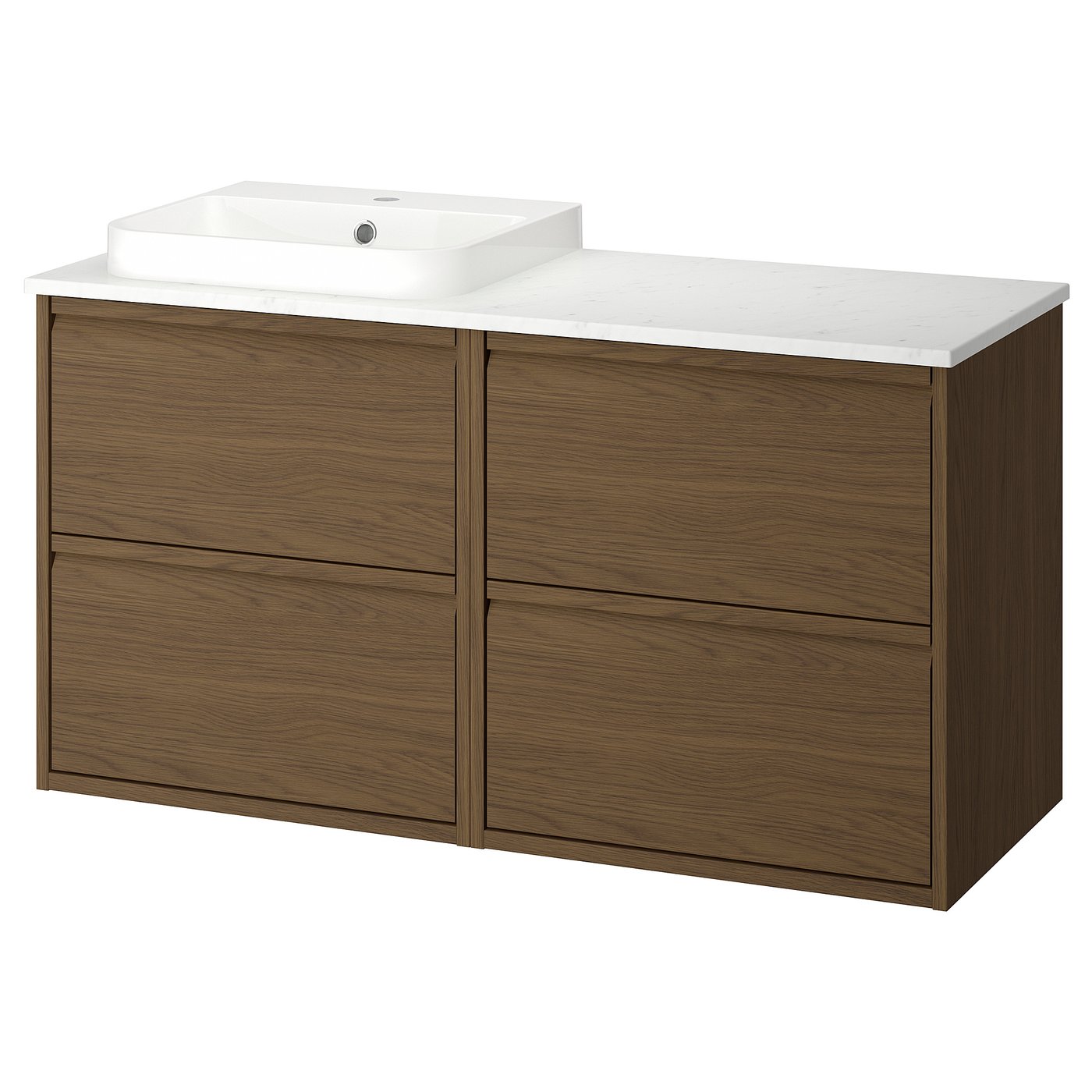 ÄNGSJÖN / BACKSJÖN wash-stand/wash-basin, 122.0x70.8x49.0 cm