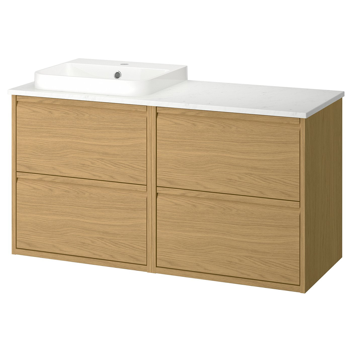 ÄNGSJÖN / BACKSJÖN wash-stand/wash-basin, 122.0x70.8x49.0 cm