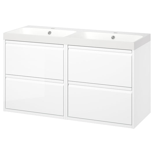 ÄNGSJÖN / BACKSJÖN wash-stand/wash-basin, 120.2x68.8x49.4 cm
