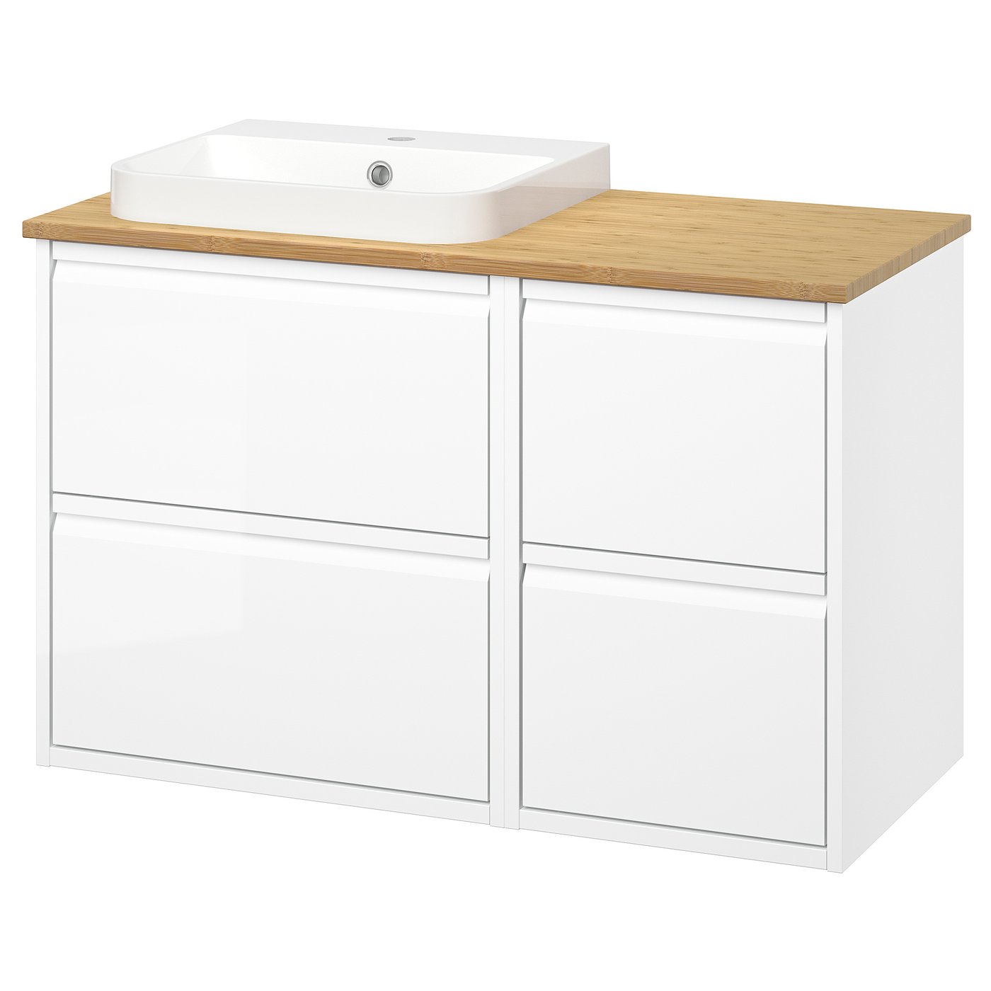 ÄNGSJÖN / BACKSJÖN wash-stand/wash-basin, 102.0x70.8x49.0 cm