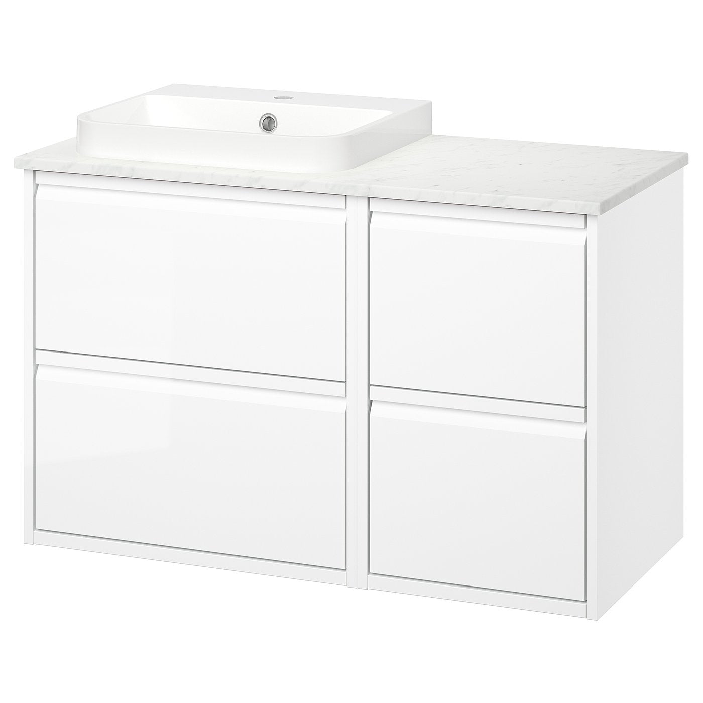 ÄNGSJÖN / BACKSJÖN wash-stand/wash-basin, 102.0x70.8x49.0 cm