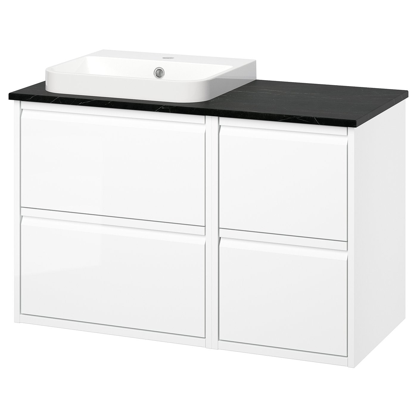 ÄNGSJÖN / BACKSJÖN wash-stand/wash-basin, 102.0x70.8x49.0 cm