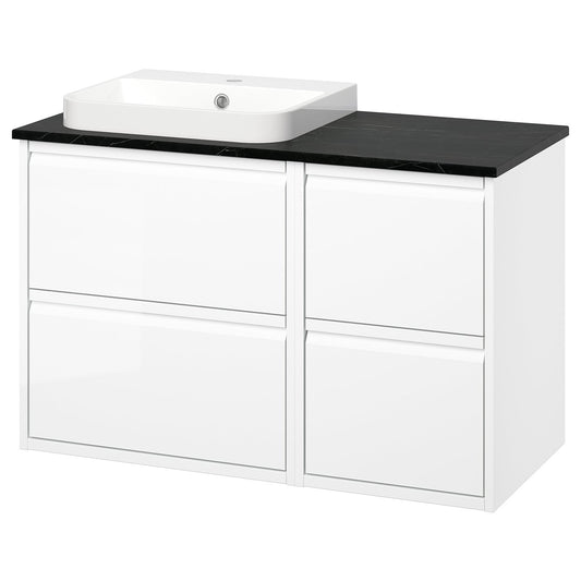 ÄNGSJÖN / BACKSJÖN wash-stand/wash-basin, 102.0x70.8x49.0 cm