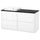 ÄNGSJÖN / BACKSJÖN wash-stand/wash-basin, 122.0x70.8x49.0 cm