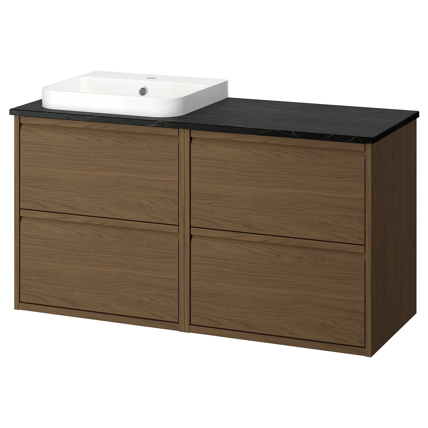ÄNGSJÖN / BACKSJÖN wash-stand/wash-basin, 122.0x70.8x49.0 cm
