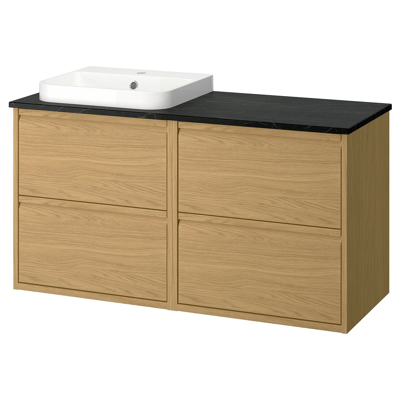 ÄNGSJÖN / BACKSJÖN wash-stand/wash-basin, 122.0x70.8x49.0 cm