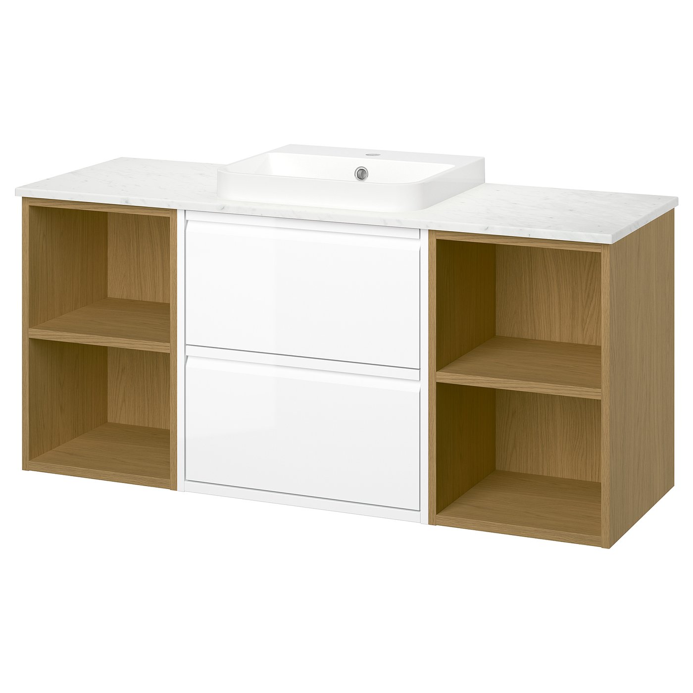 ÄNGSJÖN / BACKSJÖN wash-stand/wash-basin, 142.0x70.8x49.0 cm