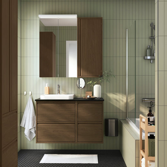 ÄNGSJÖN / BACKSJÖN wash-stand/wash-basin, 102.0x70.8x49.0 cm