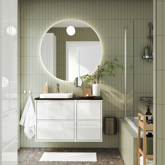 ÄNGSJÖN / BACKSJÖN wash-stand/wash-basin, 102.0x70.8x49.0 cm