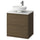 ÄNGSJÖN / LERSJÖN wash-stnd w drawers/wash-basin/tap, brown oak effect/white marble effect, 62x49x79 cm