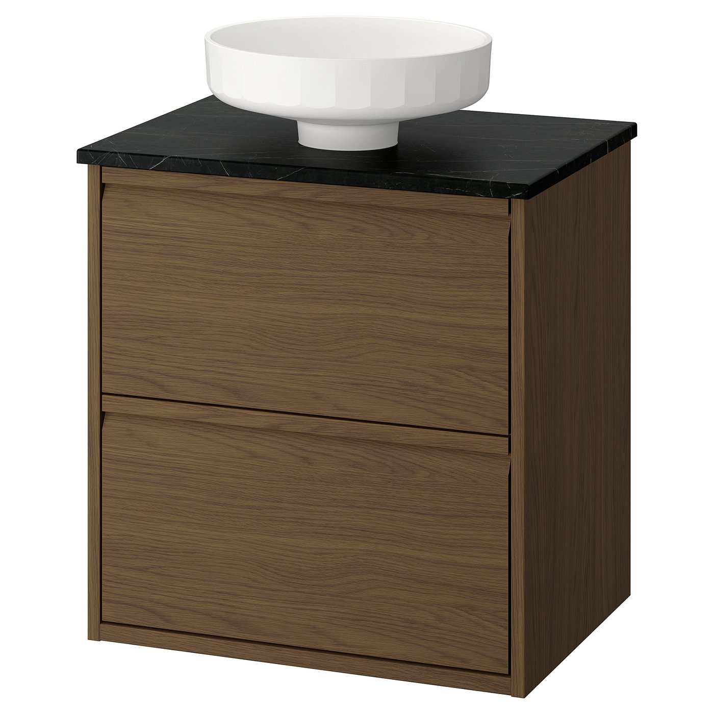 ÄNGSJÖN / LERSJÖN wash-stnd w drawers/wash-basin, 62.0x78.8x49.0 cm