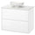 ÄNGSJÖN / LERSJÖN wash-stnd w drawers/wash-basin, 82.0x78.8x49.0 cm