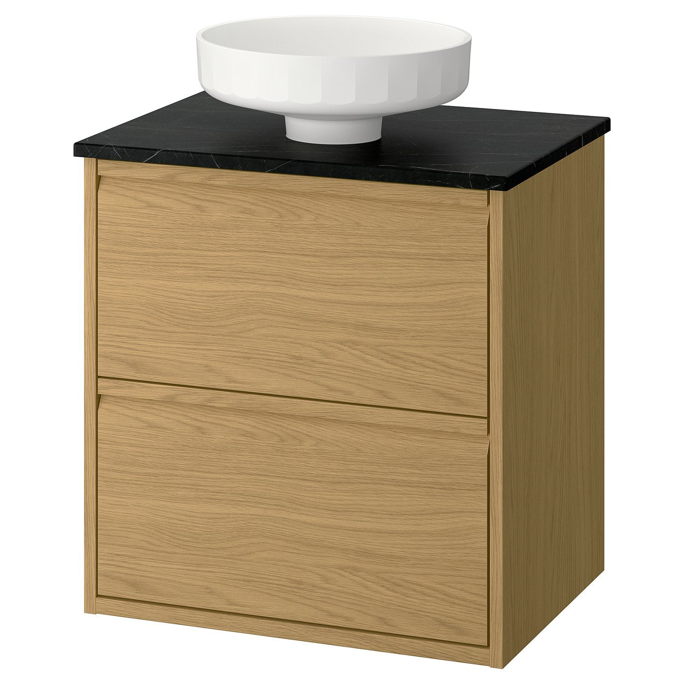 ÄNGSJÖN / LERSJÖN wash-stnd w drawers/wash-basin, 62.0x78.8x49.0 cm