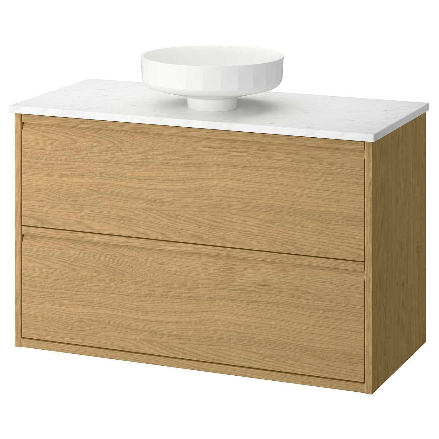 ÄNGSJÖN / LERSJÖN wash-stnd w drawers/wash-basin, 102.0x78.8x49.0 cm