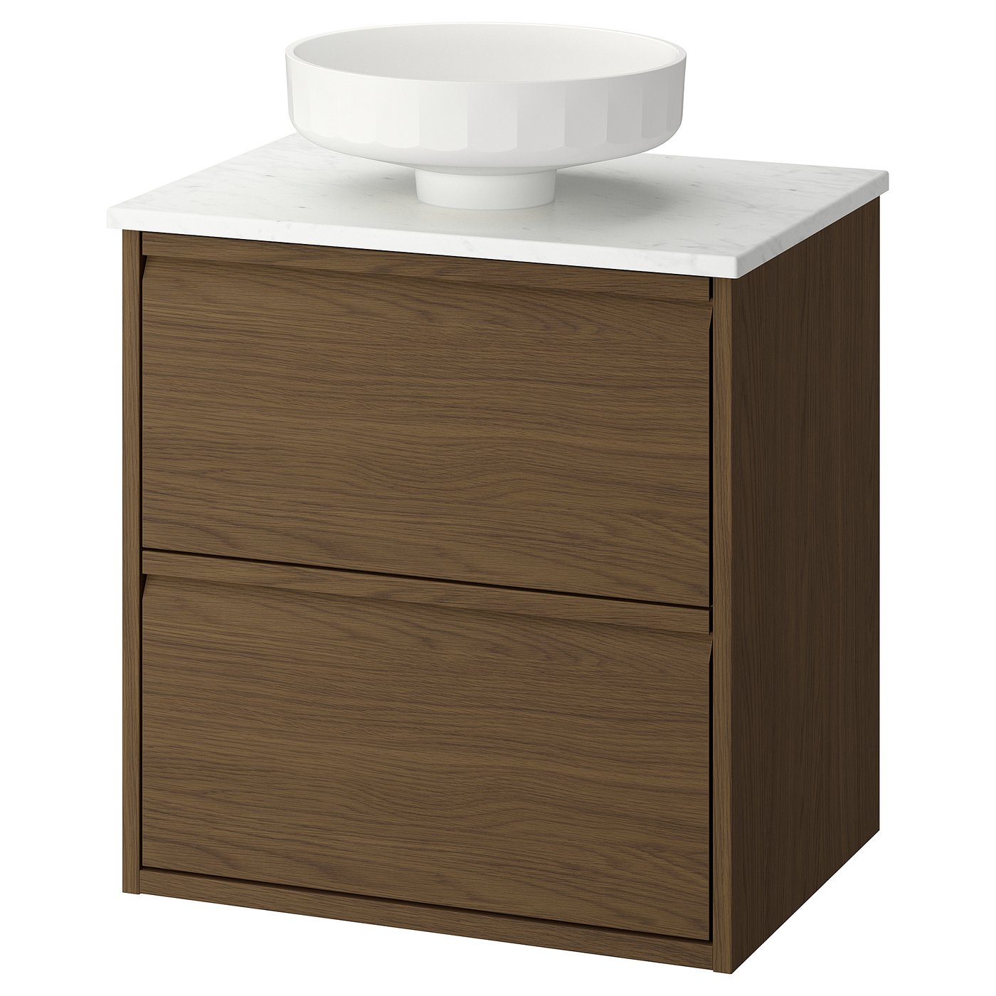 ÄNGSJÖN / LERSJÖN wash-stnd w drawers/wash-basin, 62.0x78.8x49.0 cm