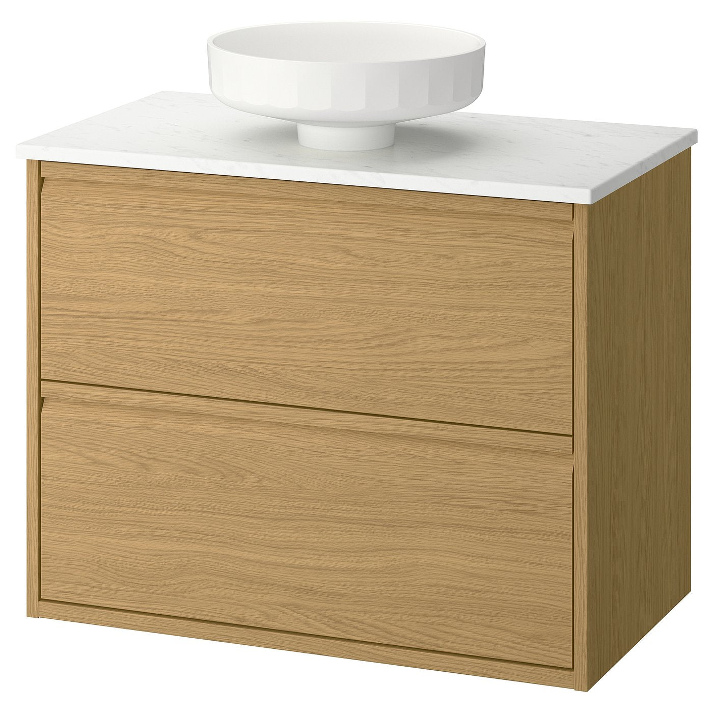 ÄNGSJÖN / LERSJÖN wash-stnd w drawers/wash-basin, 82.0x78.8x49.0 cm