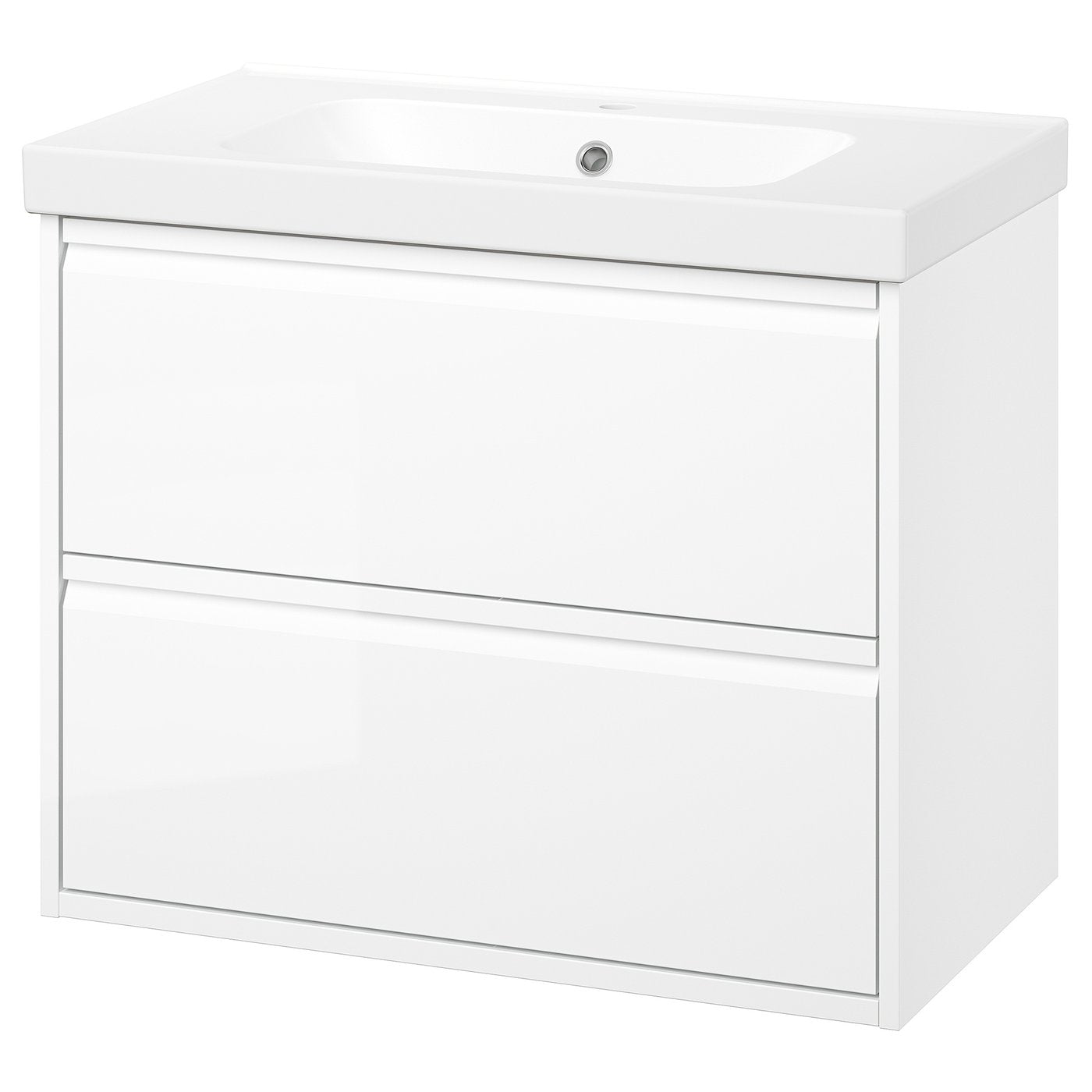 ÄNGSJÖN / ORRSJÖN wash-stnd w drawers/wash-basin, 82.3x69.2x49.4 cm