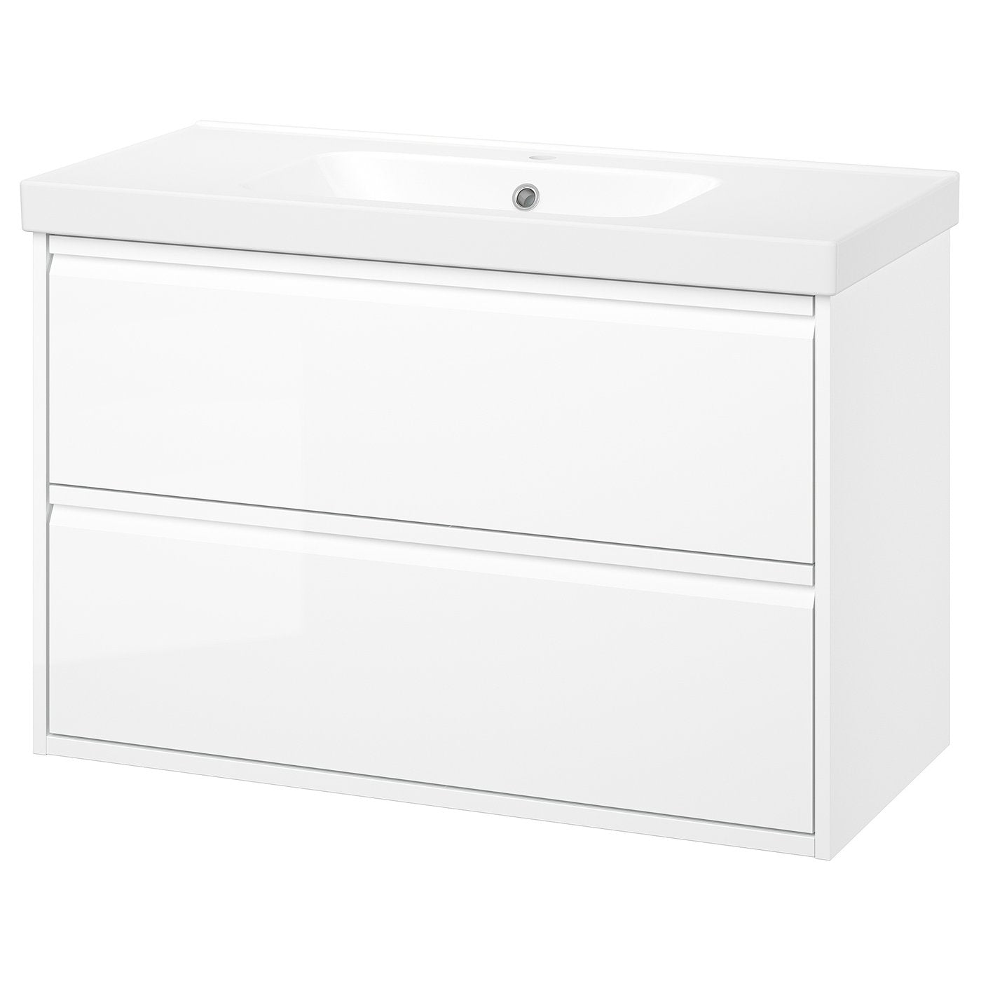 ÄNGSJÖN / ORRSJÖN wash-stnd w drawers/wash-basin, 102.3x69.2x49.4 cm