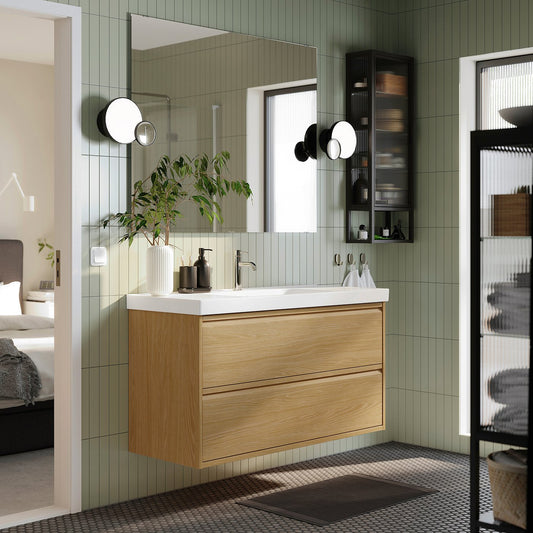 ÄNGSJÖN / ORRSJÖN wash-stnd w drawers/wash-basin, 122.3x69.2x49.4 cm