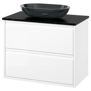 ÄNGSJÖN / OXMYREN wash-stnd w drawers/wash-basin, 82.0x76.8x49.0 cm