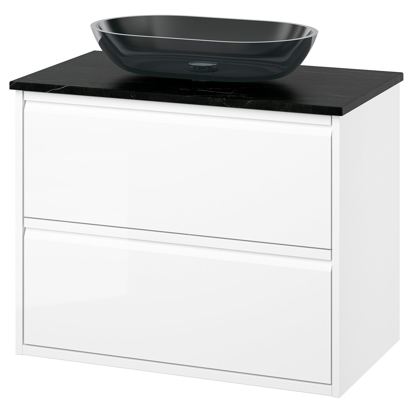 ÄNGSJÖN / OXMYREN wash-stnd w drawers/wash-basin, 82.0x76.8x49.0 cm