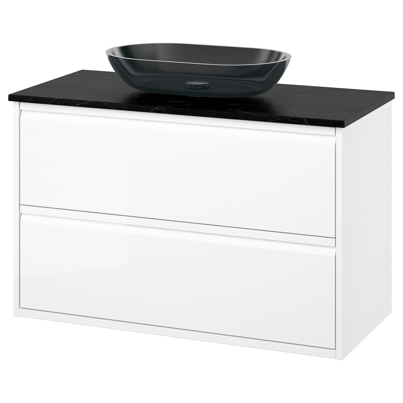 ÄNGSJÖN / OXMYREN wash-stnd w drawers/wash-basin, 102.0x76.8x49.0 cm