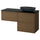 ÄNGSJÖN / OXMYREN wash-stand/wash-basin, 122.0x76.8x49.0 cm
