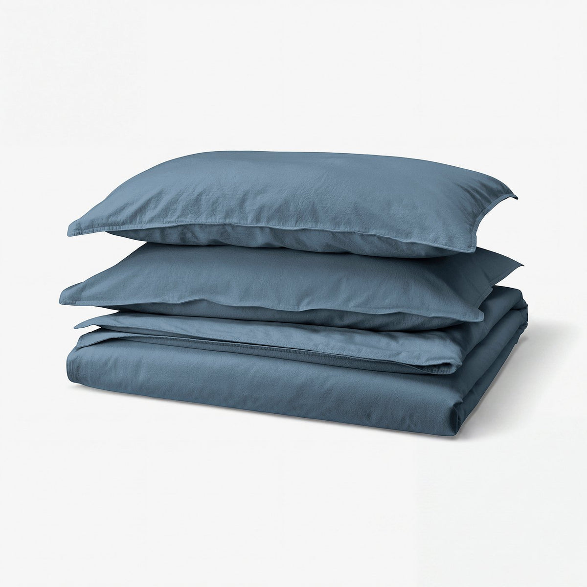 ÄNGSLILJA duvet cover and 2 pillowcases, dark blue, 240x220/50x80 cm