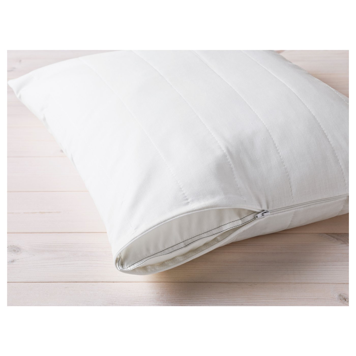 ÄNGSVIDE pillow protector, white, 50×80 cm.
