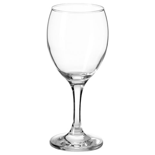 ÄNKEBLOMSTER - Wine glass, clear glass, 25 cl