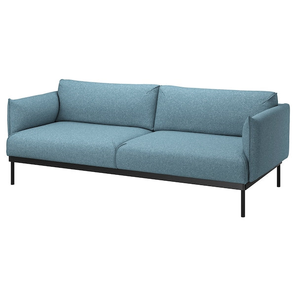 ÄPPLARYD - 3-seater sofa, Gunnared blue