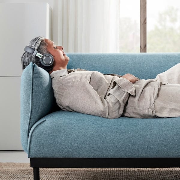 Ikea ÄPPLARYD - 3-seater sofa, Gunnared blue