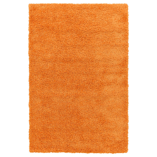 ÄRENDE rug, high pile, orange, 30 mmx160 cm