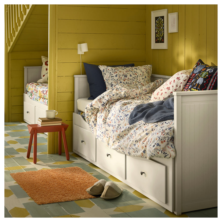 ÄRENDE rug, high pile, orange, 30 mmx80 cm