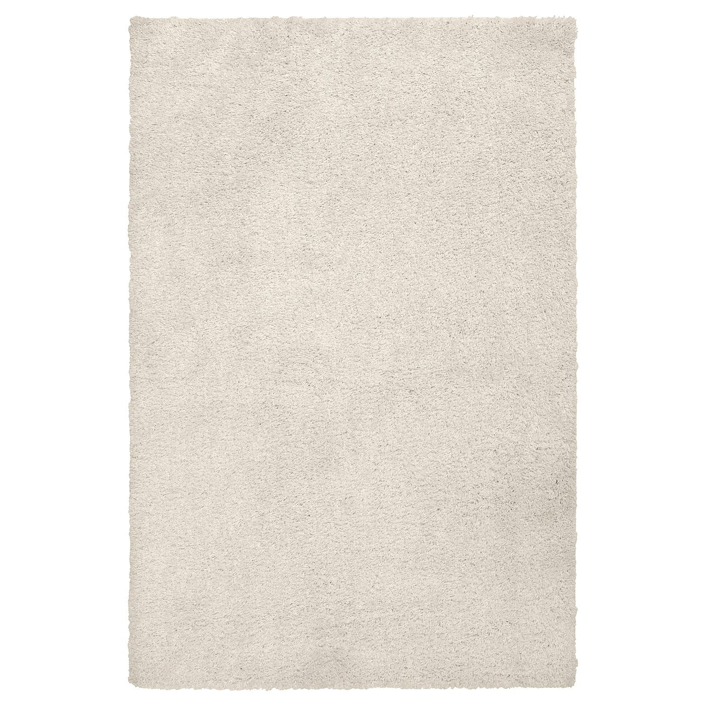 ÄRENDE rug, high pile, off-white, 30 mmx160 cm