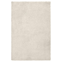 ÄRENDE rug, high pile, off-white, 160x230 cm