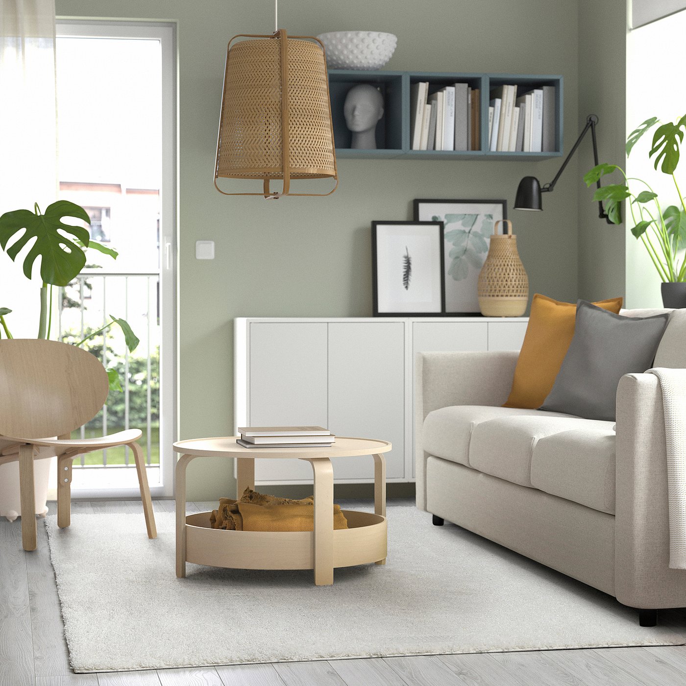 ÄRENDE rug, high pile, off-white, 30 mmx160 cm