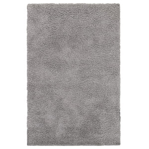 ÄRENDE rug, high pile, grey, 120x180 cm