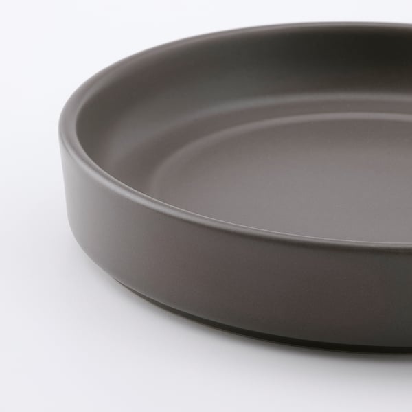 ÄROFULL Candle base - dark grey 15 cm , 15 cm